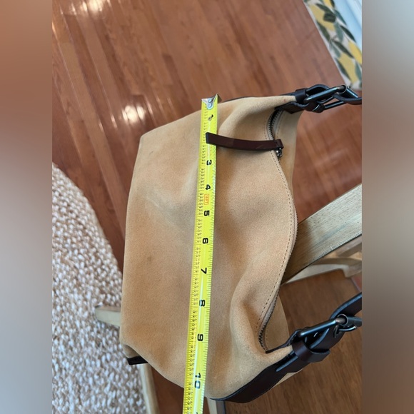 Banana Republic suede handbag tan & brown - Picture 6 of 15